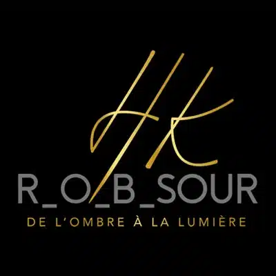 Logo HK Robsour, de l'ombre à la lumière